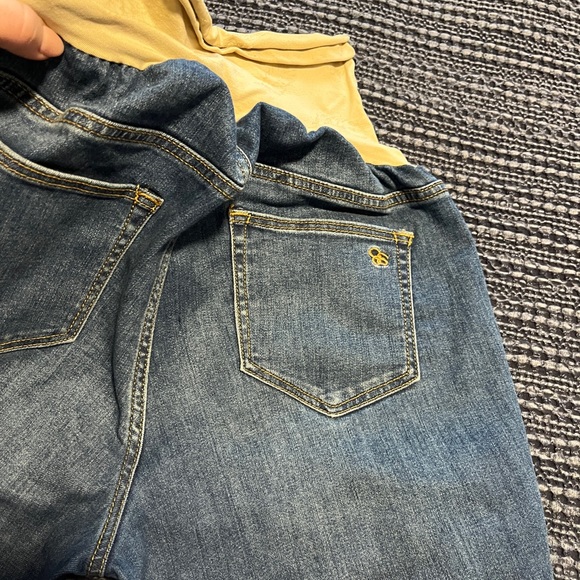 2 Jessica Simpson maternity skinny jeans - Large - Picture 5 of 6